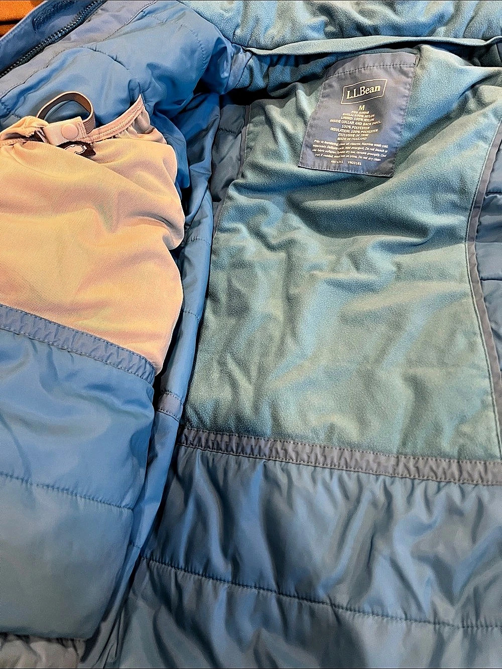 L.L.Bean Color Block Performance Jacket Medium - Picture 4 of 7